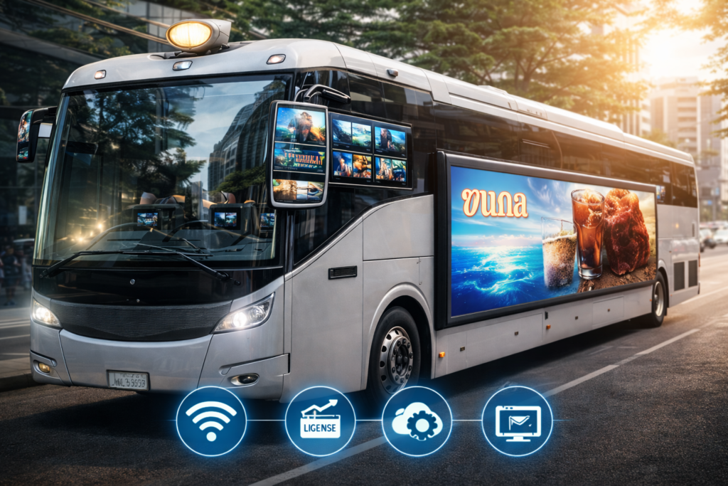 newtimes tecnologia publicidad autobuses